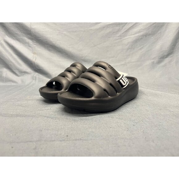 UGG Australia Toddler T Sport Yeah Slide Logo Slip-On Black Size 9 NEW IN BOX! - Picture 4 of 10